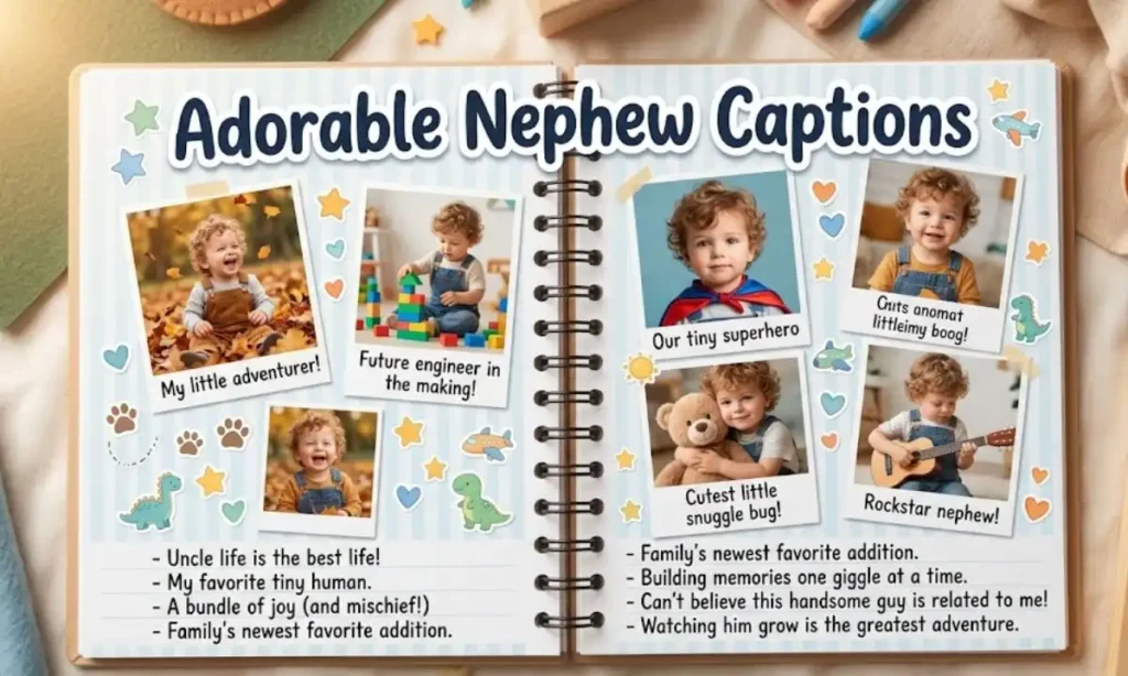 Adorable Nephew Captions