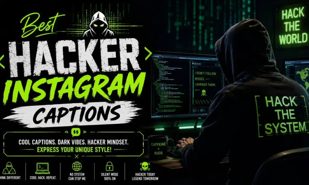 Hacker Instagram Captions