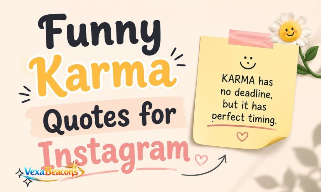 Funny Karma Quotes for Instagram