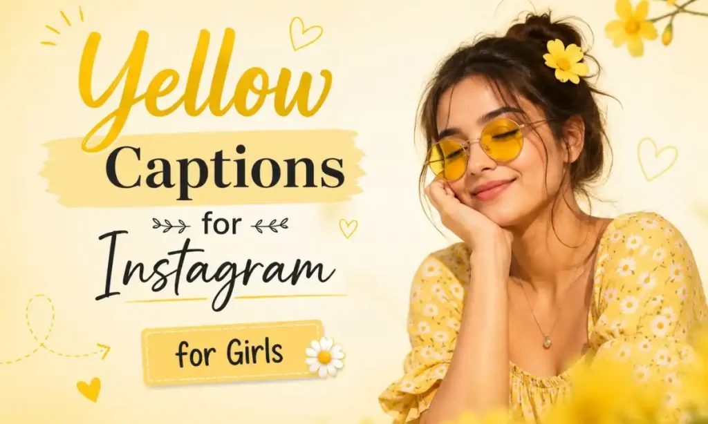 Yellow Captions for Instagram