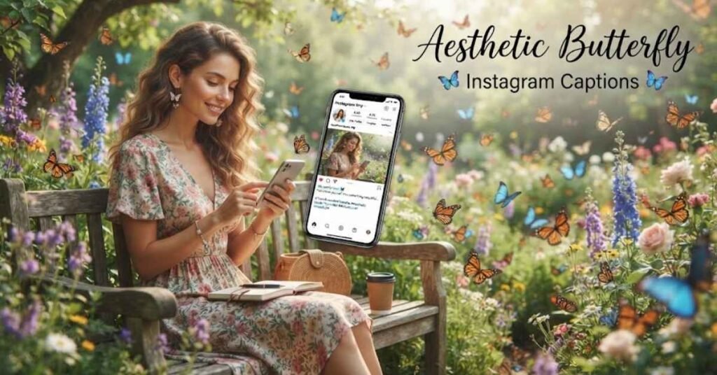 Aesthetic Butterfly Instagram Captions