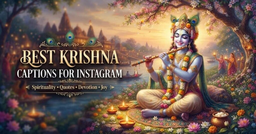 Best Krishna Captions for Instagram
