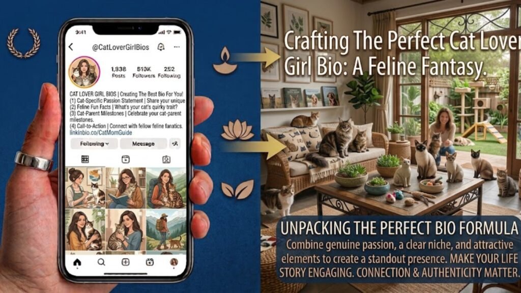 Cat Lover Girl Bios