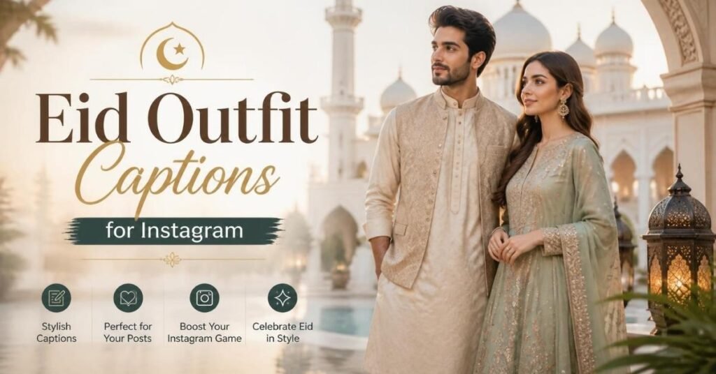 Eid Outfit Captions for Instagram