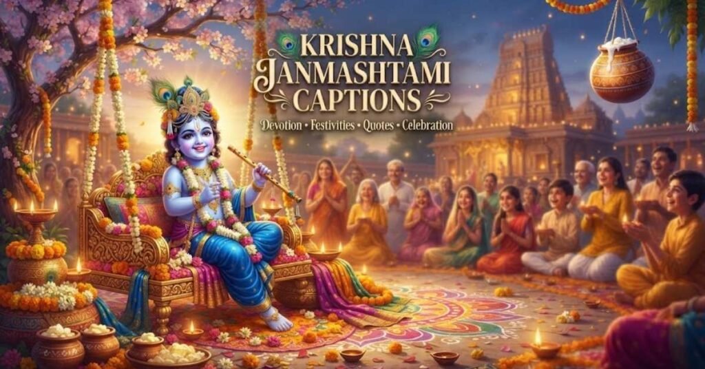 Krishna Janmashtami Captions