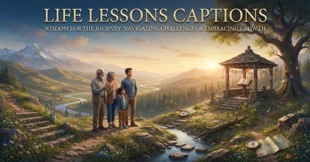Life Lessons Captions