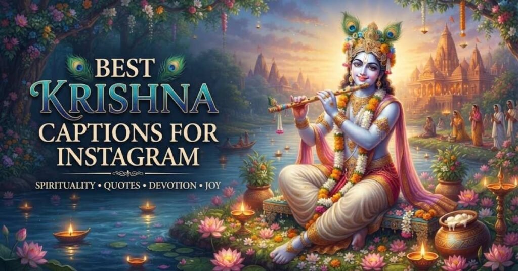 Radha Krishna Captions