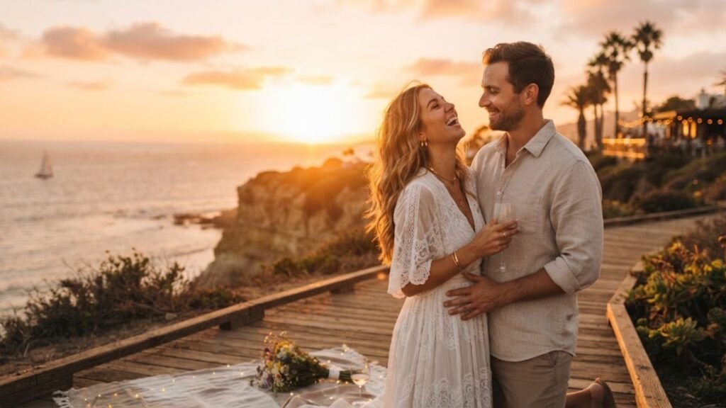 Romantic Golden Hour Captions
