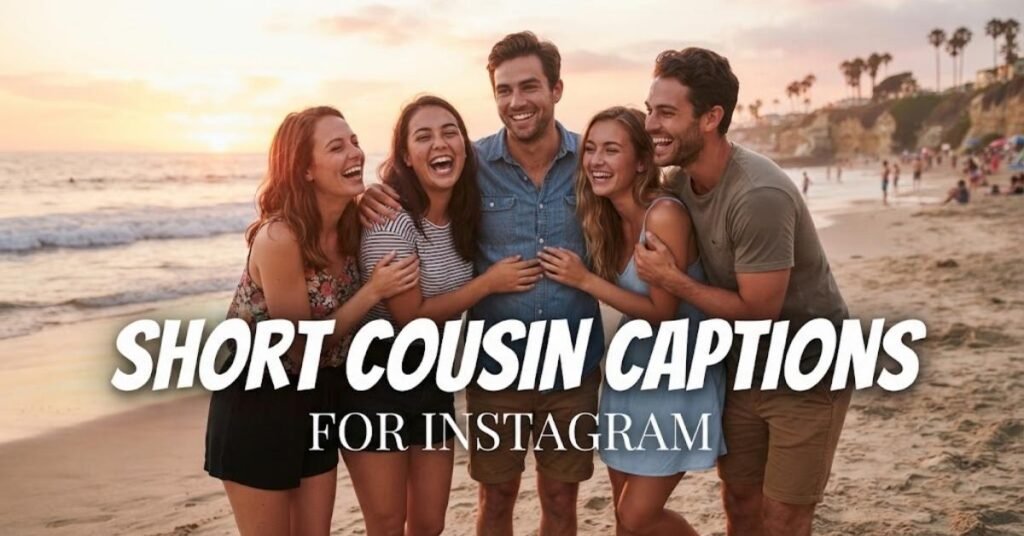 Short Cousin Captions for Instagram