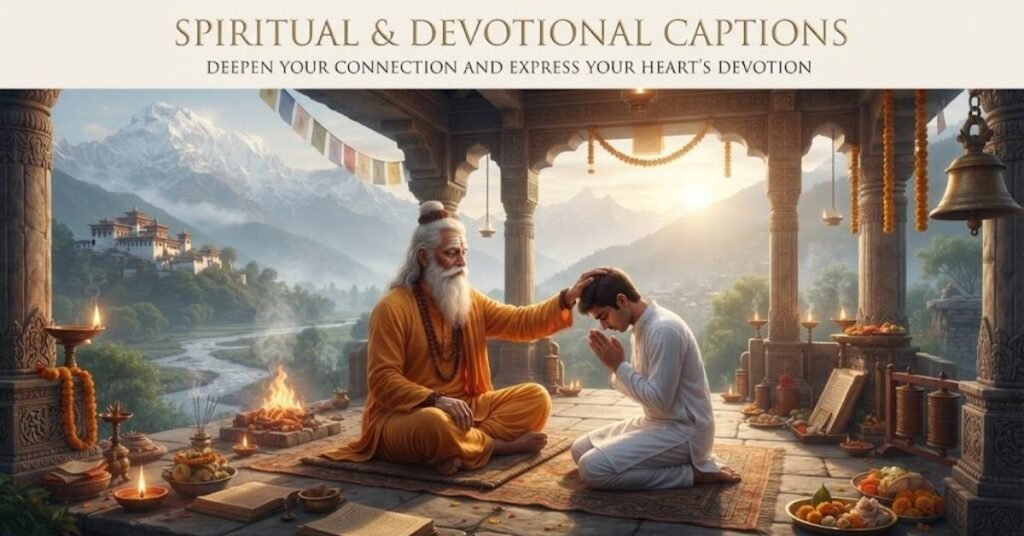 Spiritual & Devotional Captions