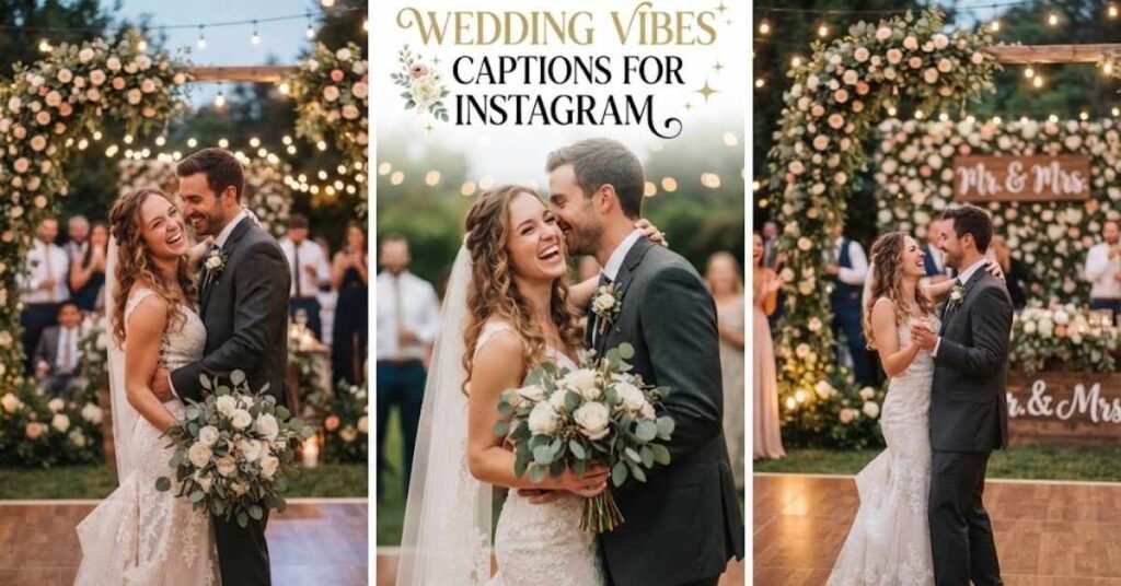 Wedding Vibes Captions for Instagram