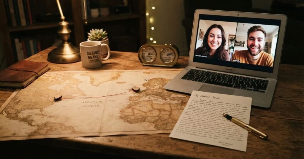 6 Month Anniversary Captions for Long Distance Couples