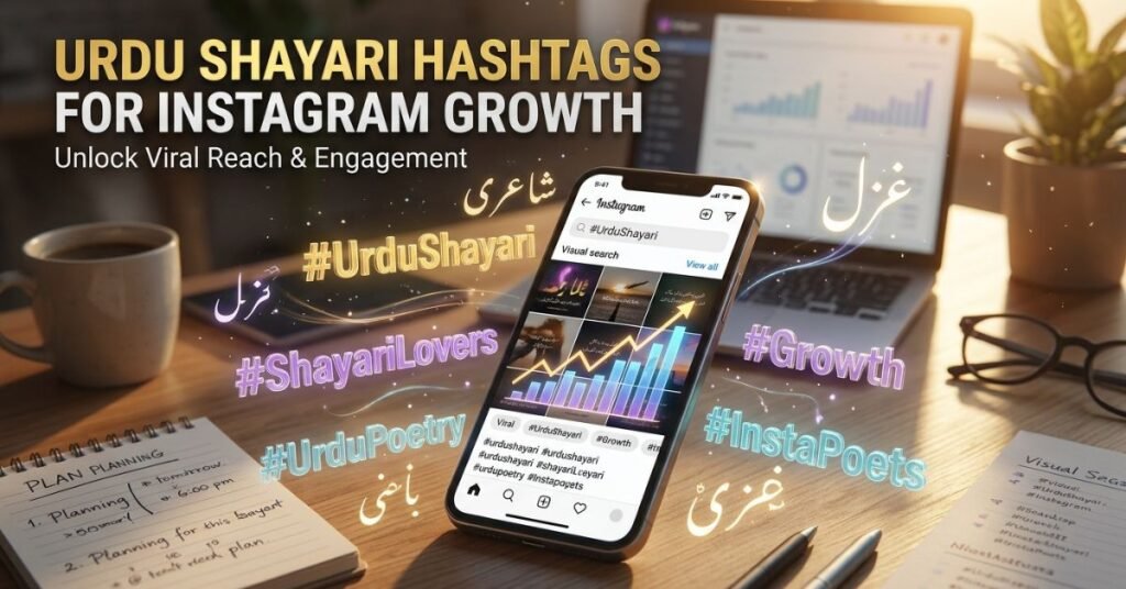 Best Urdu Shayari Hashtags for Instagram Growth Instantly