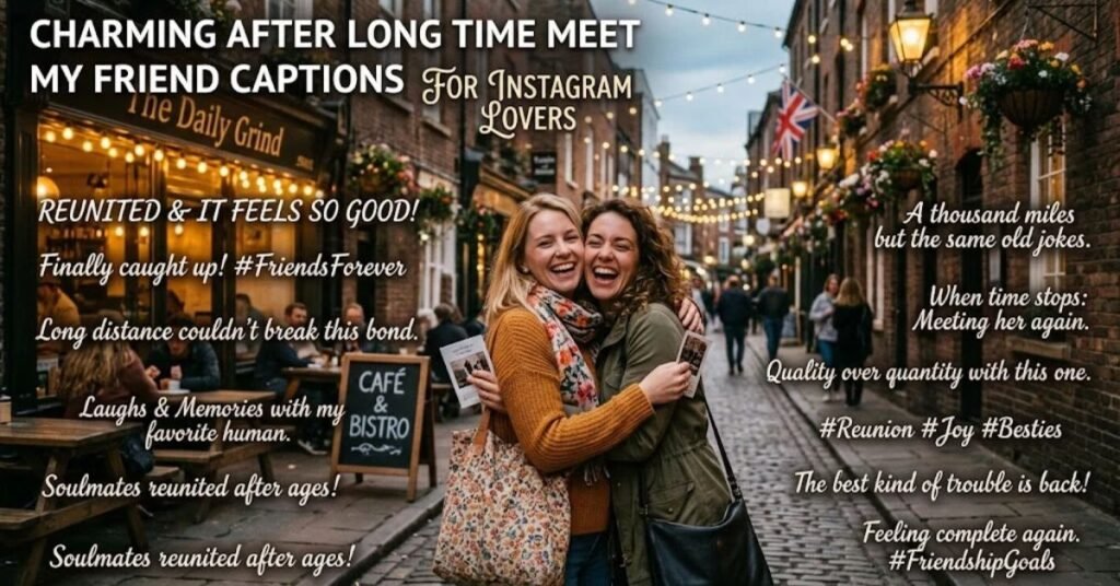 Charming After Long Time Meet My Friend Captions For Instagram Lovers