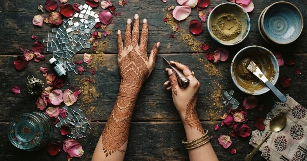 Creative Mehndi Captions For Instagram With Artistic Touch