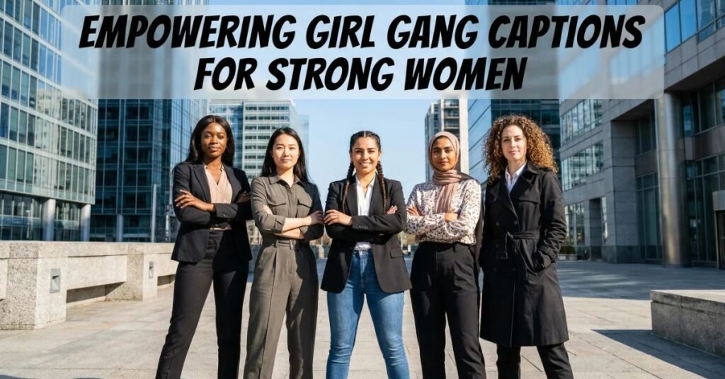Empowering Girl Gang Instagram Captions for Strong Women