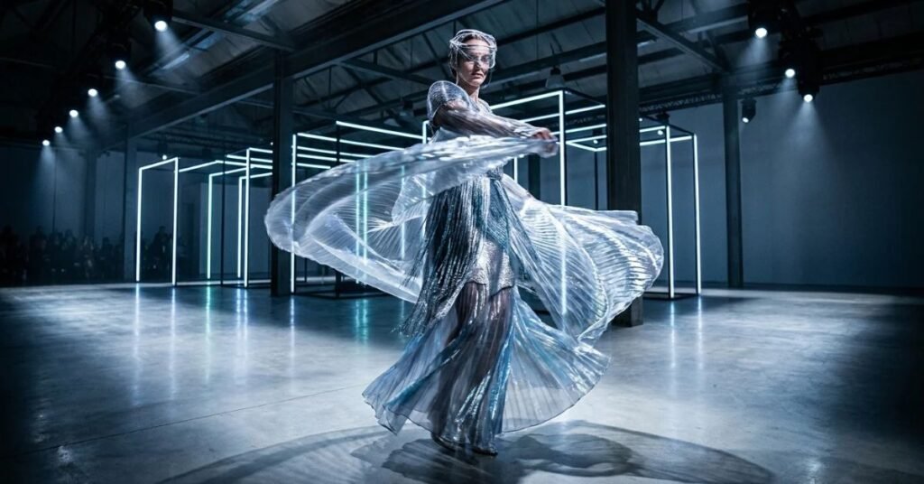 Fashion Forward Twirl Lines for Outfit Show Moments