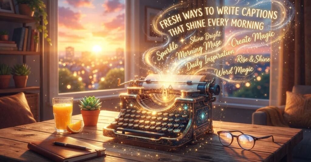 Fresh Ways to Write Captions That Shine Every Morning