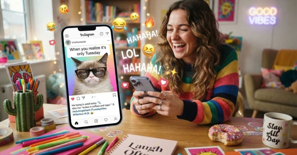 Funny Viral Captions On Instagram That Make People Laugh