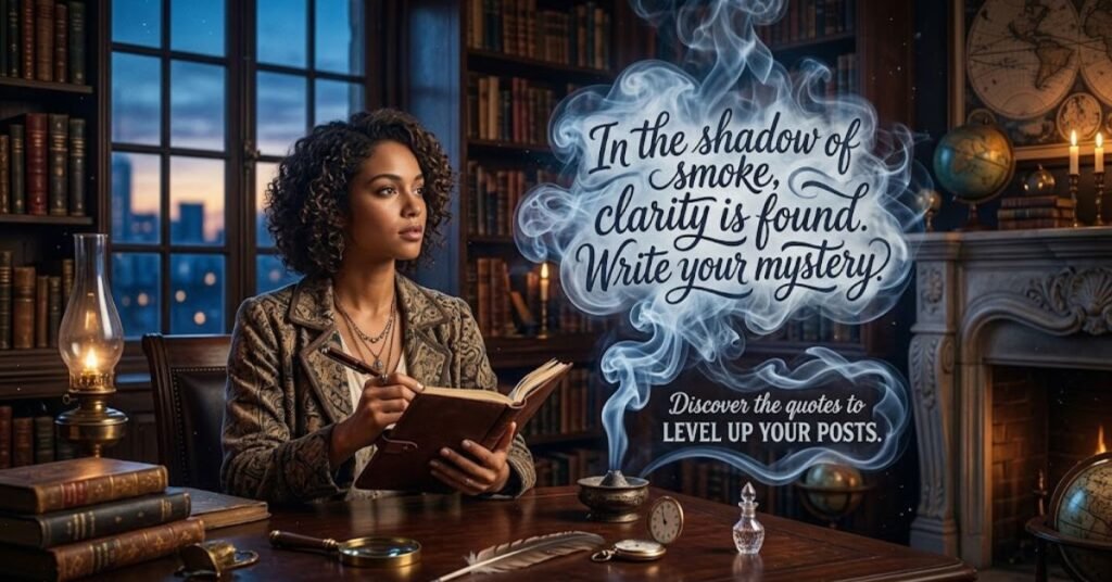 Mysterious Smoke Quotes to Level Up Your Posts