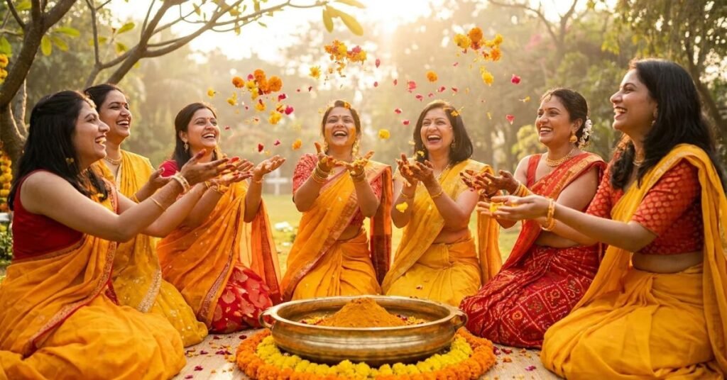 Perfect Lines For Haldi Ceremony Memories And Happy Moments