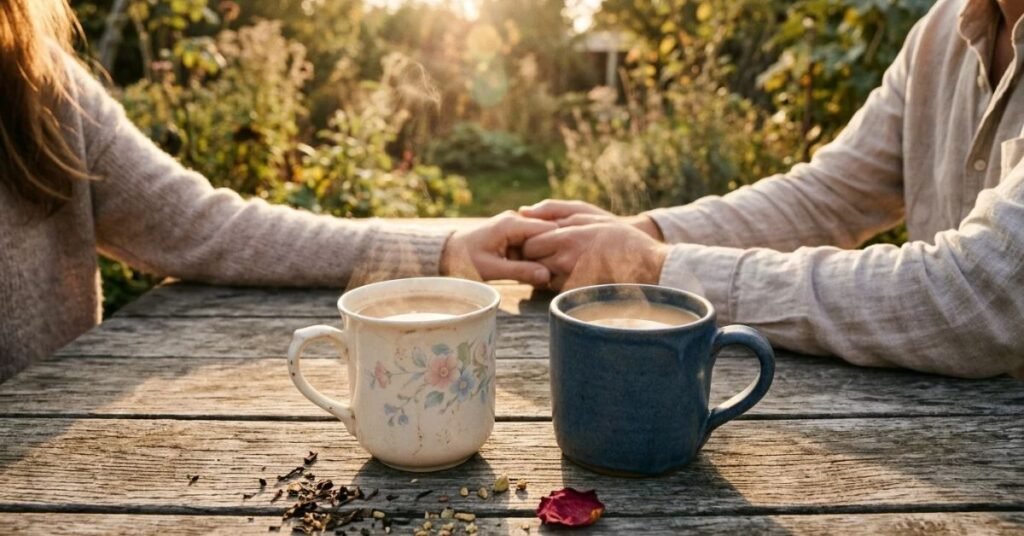 Romantic Chai Captions for Heartfelt Couple Posts