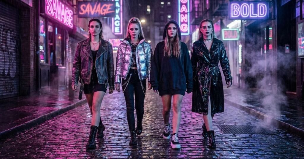 Savage Girl Gang Instagram Captions with Bold Attitude