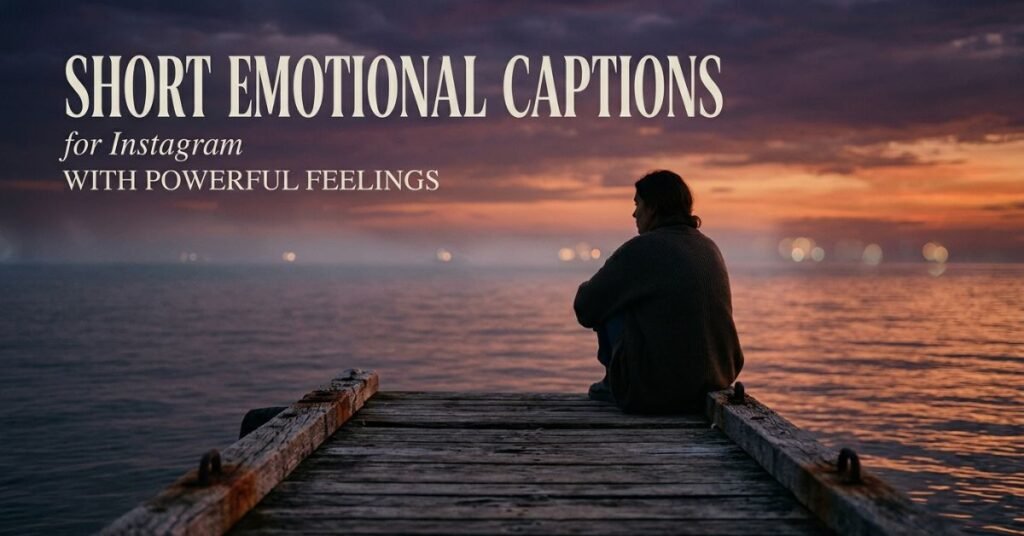 Short Emotional Captions for Instagram With Powerful Feelings