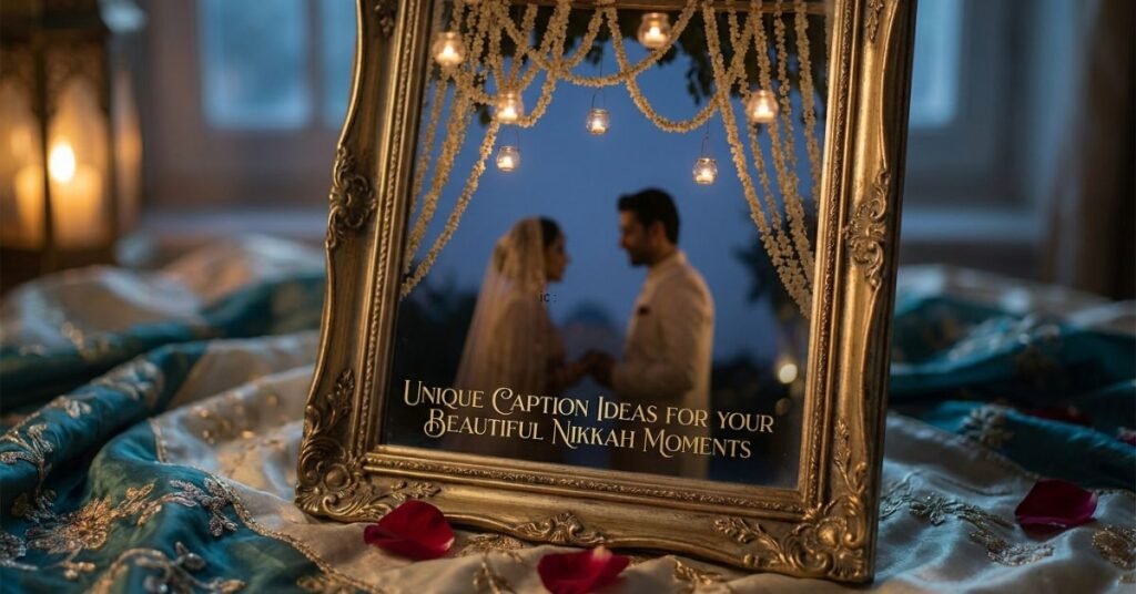 Unique Caption Ideas for Your Beautiful Nikkah Moments