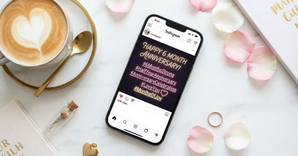 Viral Instagram Hashtags for 6 Month Anniversary