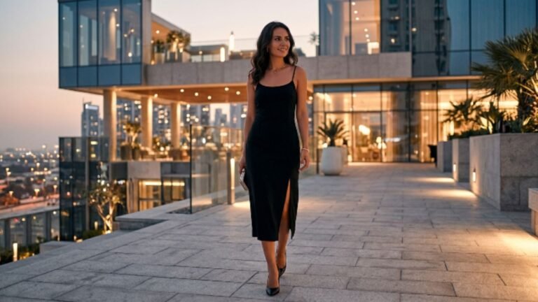 black dress captions for instagram