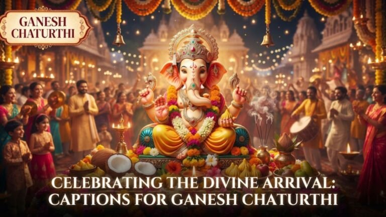 captions for ganesh chaturthi