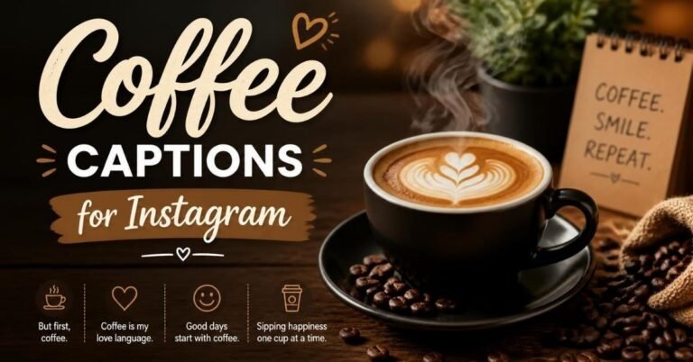 coffee captions for instagram