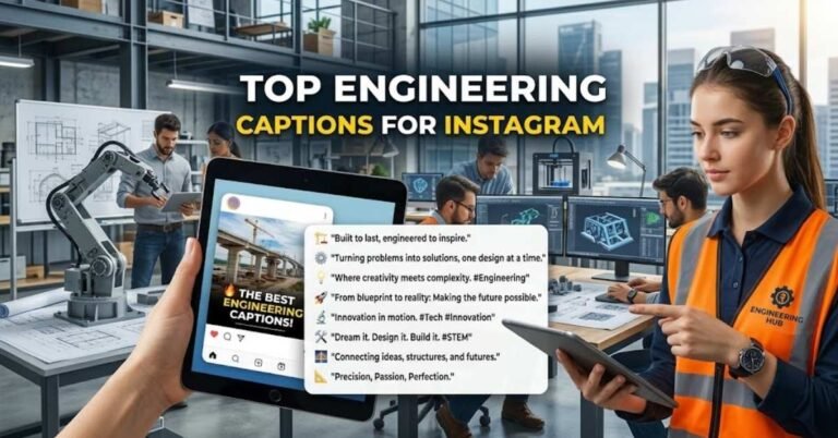 engineering captions for instagram