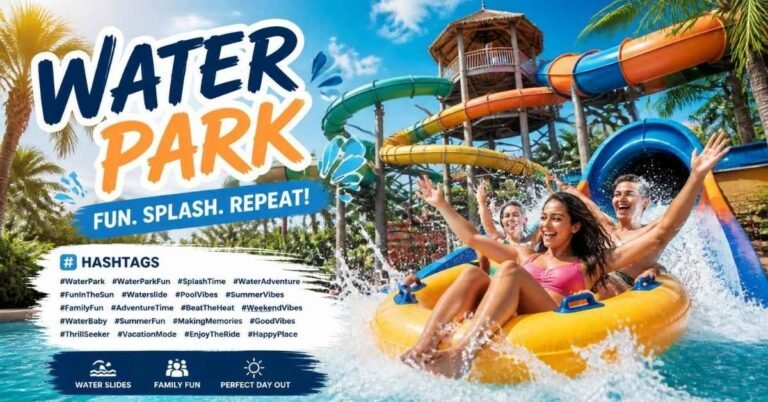 water park hashtags for instagram